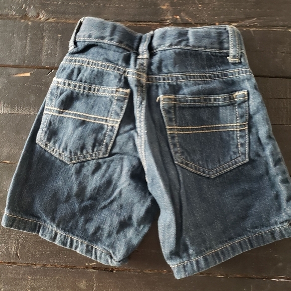 Crazy 8 Toddler Boy 2T Blue Jean Denim Shorts - Picture 4 of 4